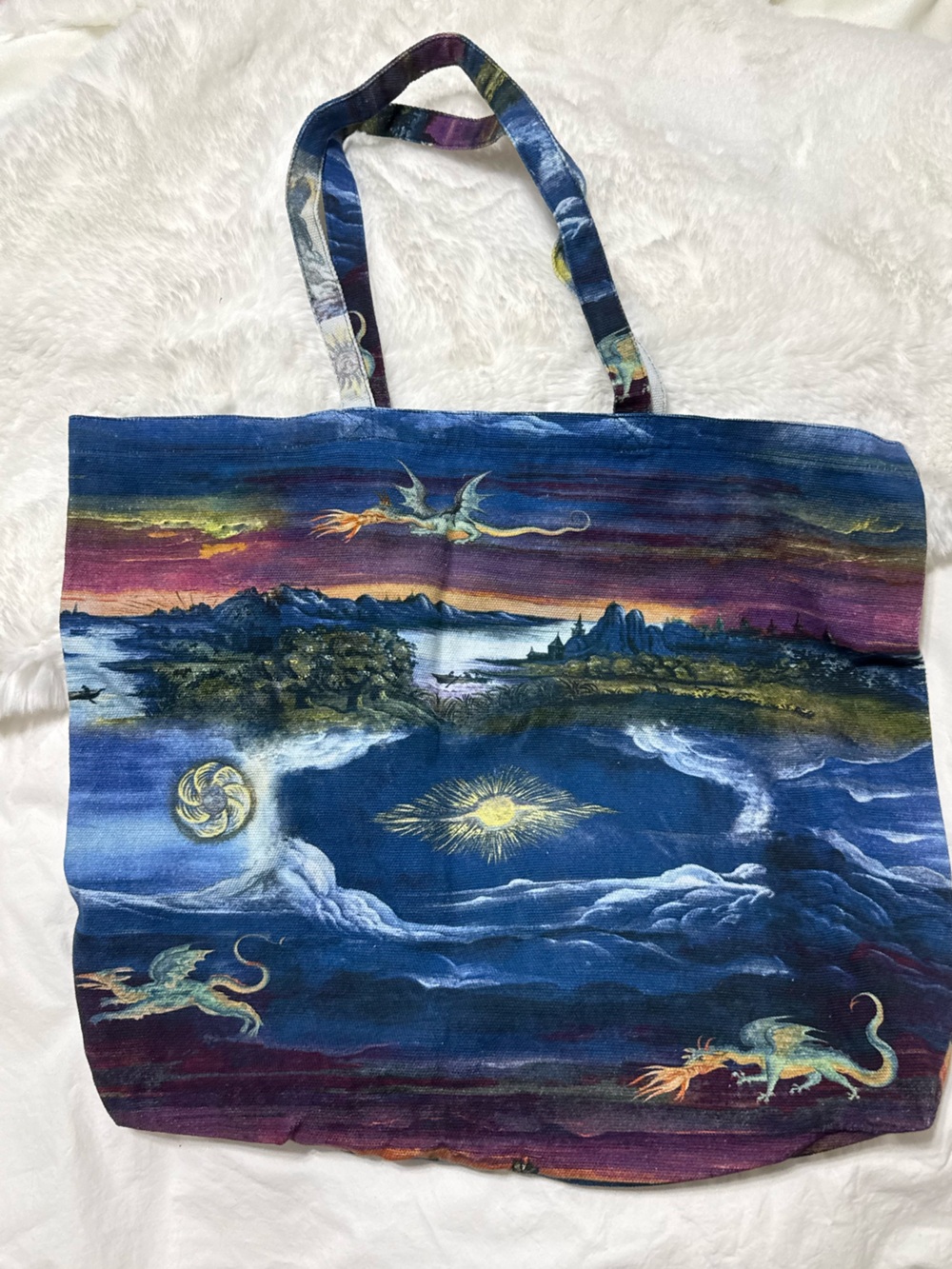 Samantha Pleet Fantasy Dragon Art Tote Bag